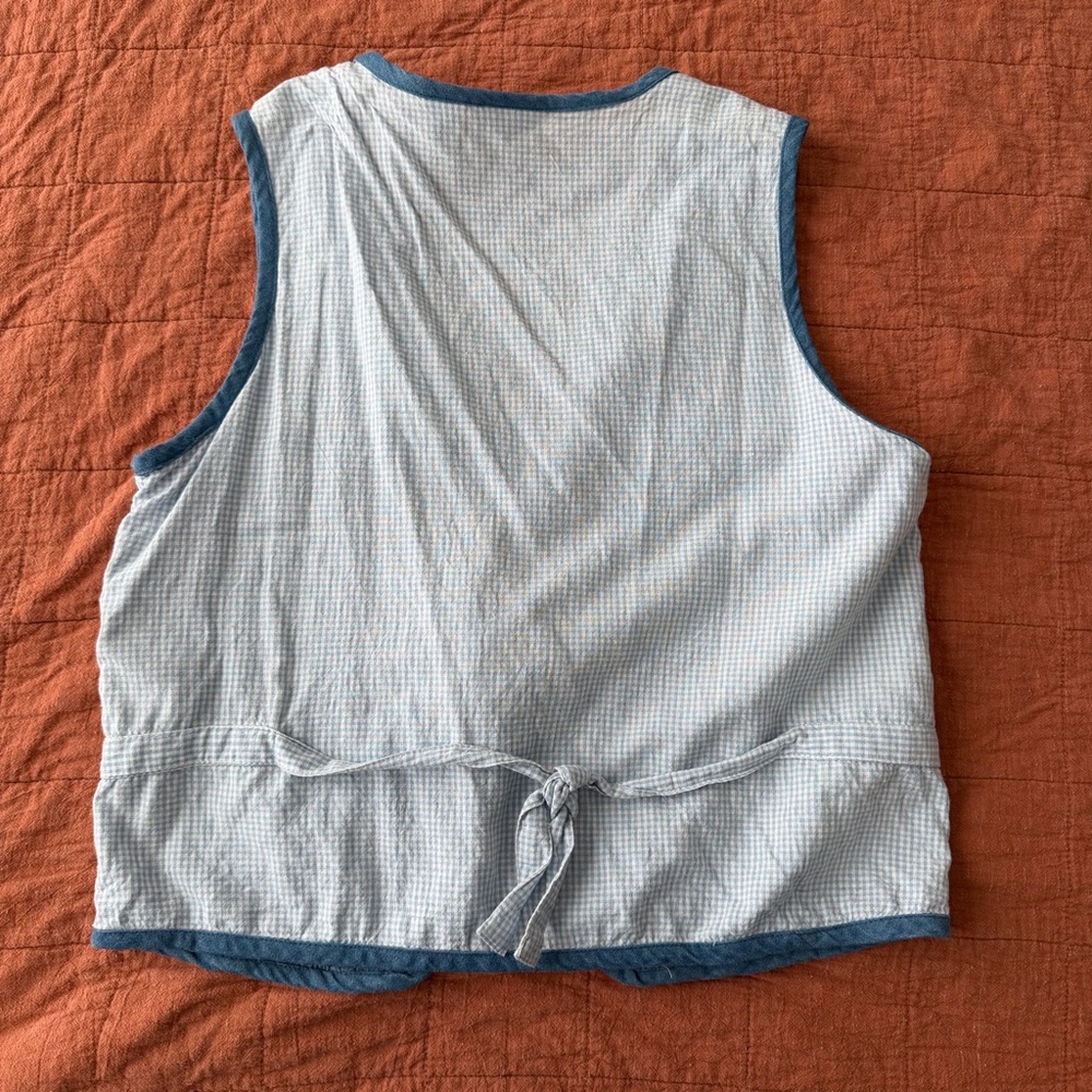 Vintage Summit Hill Patchwork Quilted Floral Vest… - image 6